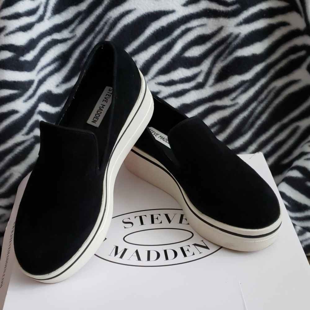 Steve madden sneaker platform wedge